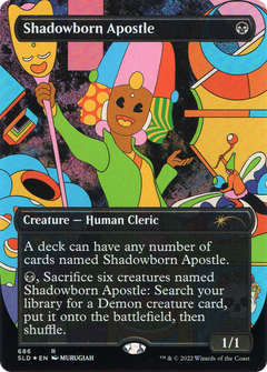 Shadowborn Apostle (686) (Borderless) - Foil