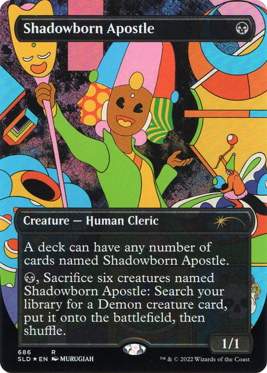 Shadowborn Apostle (686) (Borderless) - Foil