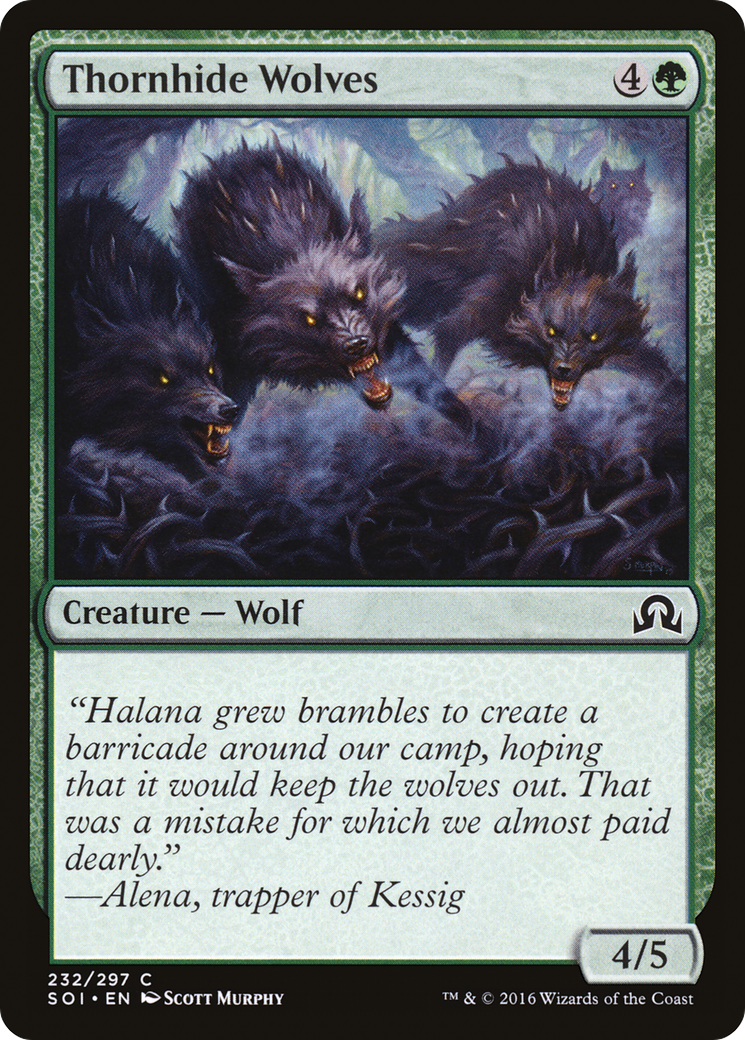 Thornhide Wolves - Foil