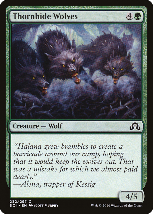 Thornhide Wolves - Foil