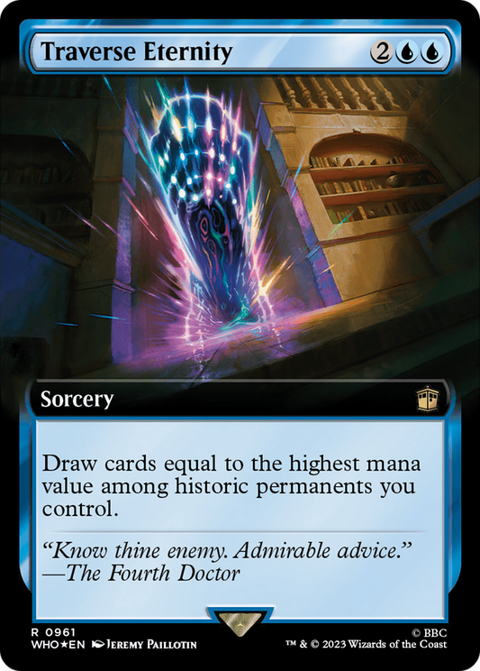 Traverse Eternity (0961) (Extended Art) - Surge Foil