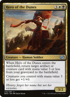 Hero of the Dunes - Foil