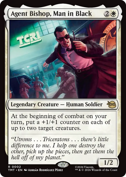 Agent Bishop, Man in Black (TMT) - Foil