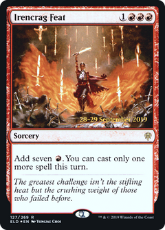 Irencrag Feat (127) (Prerelease) - Foil