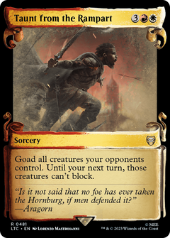 Taunt from the Rampart (0481) (Showcase)
