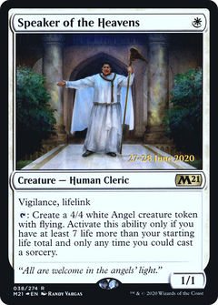 Speaker of the Heavens (038) (Prerelease) - Foil
