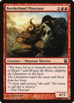 Borderland Minotaur - Foil