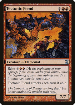 Tectonic Fiend - Foil