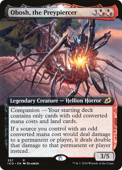 Obosh, the Preypiercer (357) (Extended Art) - Foil