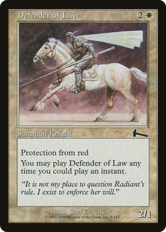 Defender of Law - Foil