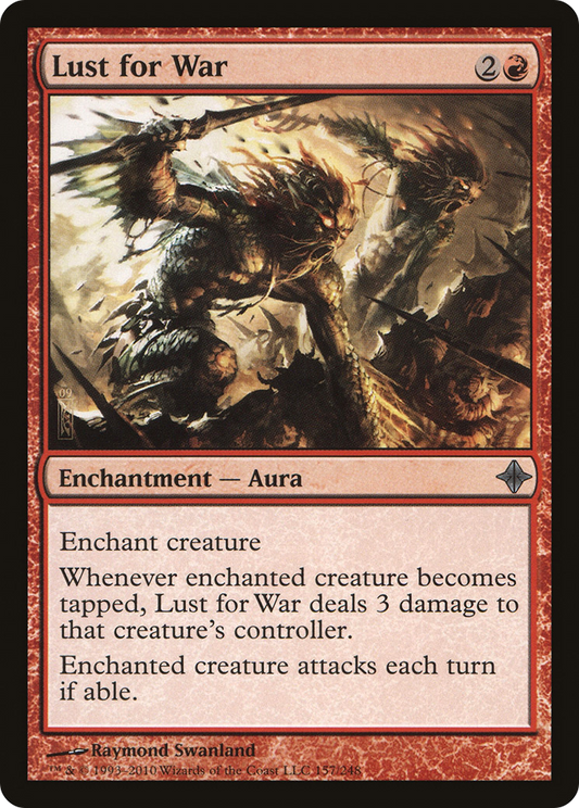 Lust for War - Foil