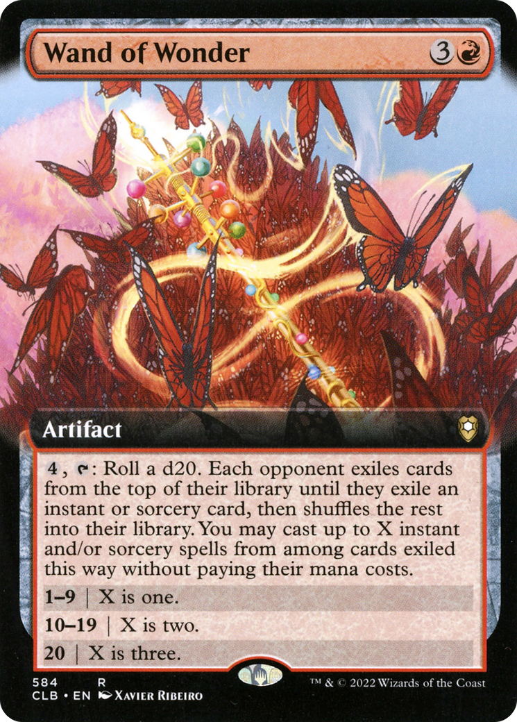 Wand of Wonder (584) (Extended Art)