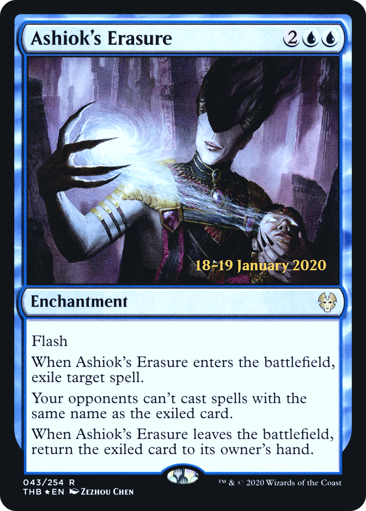 Ashiok's Erasure (043) (Prerelease) - Foil