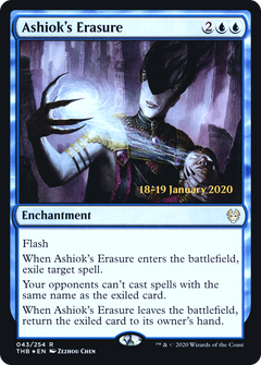 Ashiok's Erasure (043) (Prerelease) - Foil