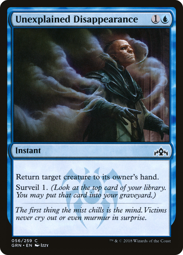 Unexplained Disappearance - Foil