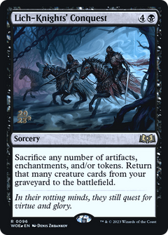 Lich-Knights' Conquest (0096) (Prerelease) - Foil