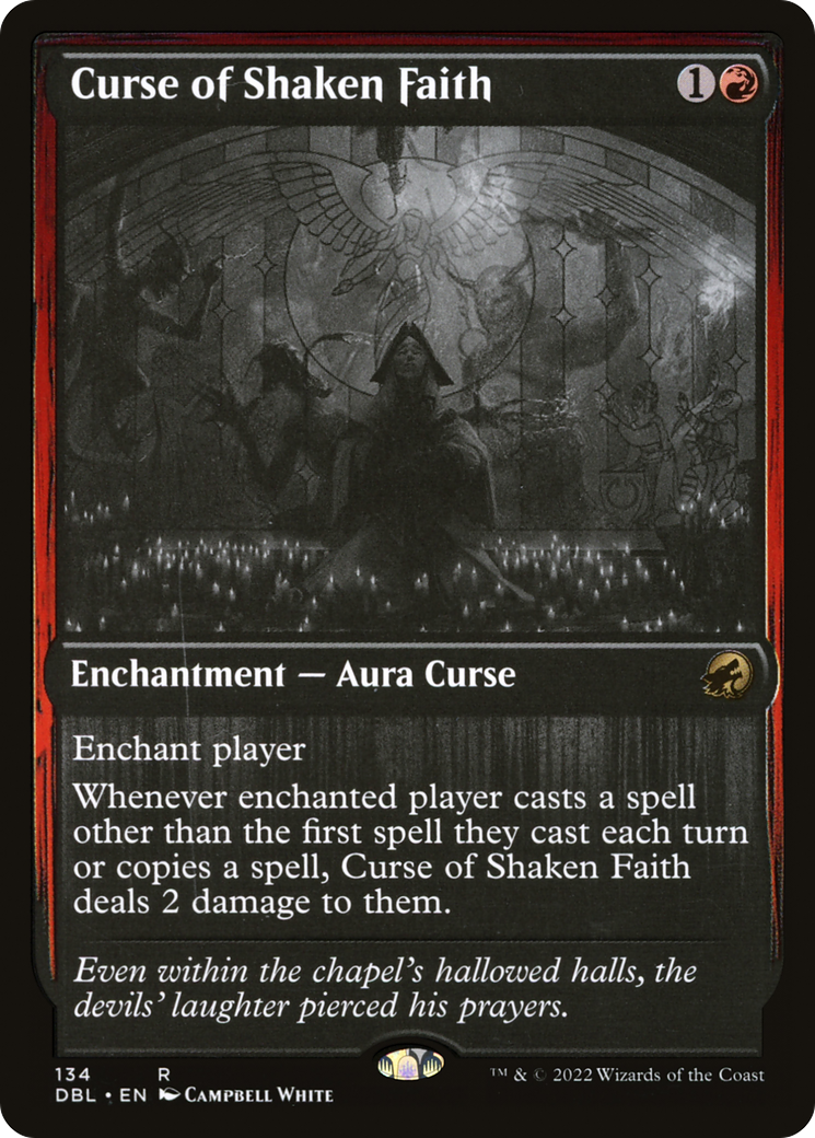 Curse of Shaken Faith - Foil
