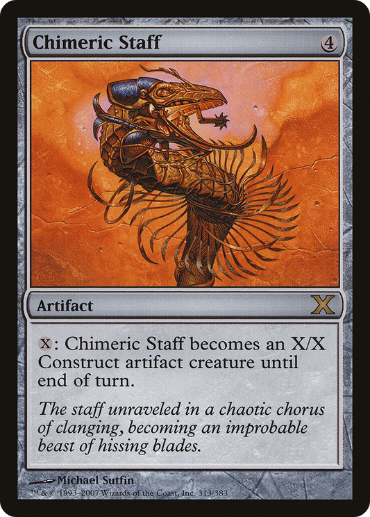 Chimeric Staff - Foil