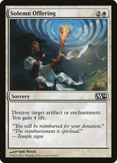 Solemn Offering - Foil