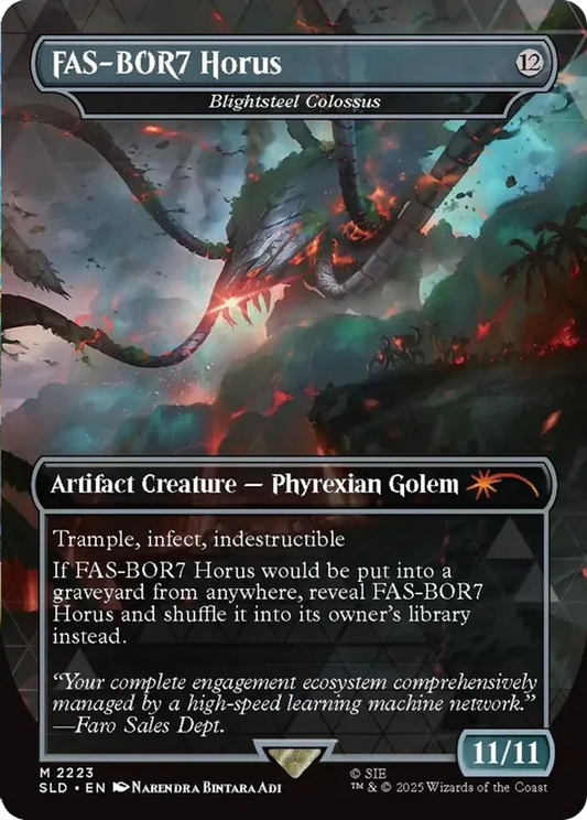 FAS-BOR7 Horus [Blightsteel Colossus] (2223) (Borderless) sld