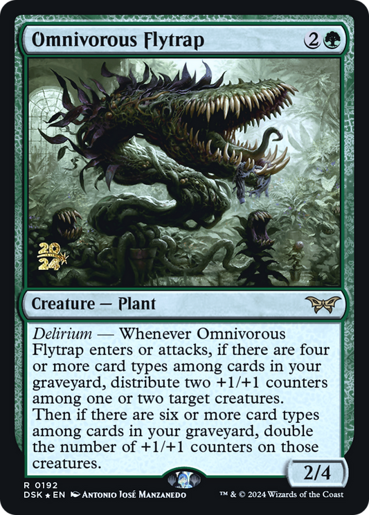 Omnivorous Flytrap (0192) (Prerelease) - Foil