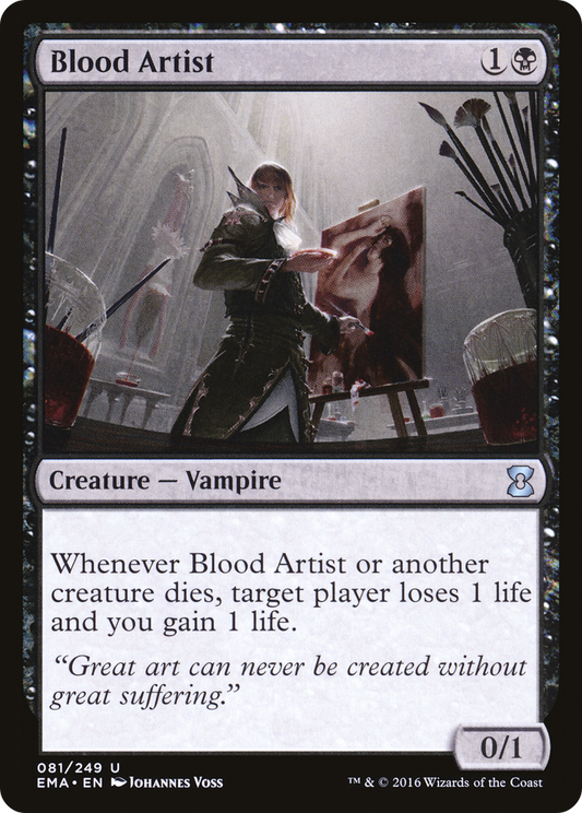 Blood Artist - Foil