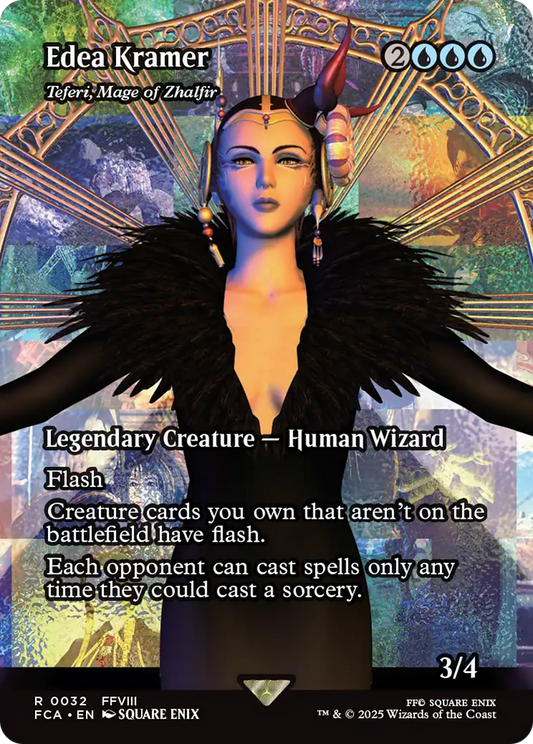Edea Kramer [Teferi, Mage of Zhalfir] (0032) (Showcase)