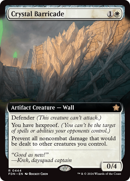 Crystal Barricade (0444) (Extended Art)