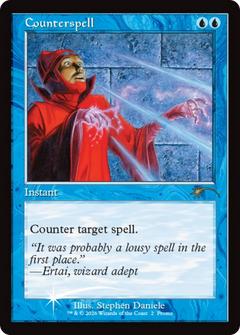 Counterspell (0002) (Promo) (Retro Frame) (PF26) - Foil