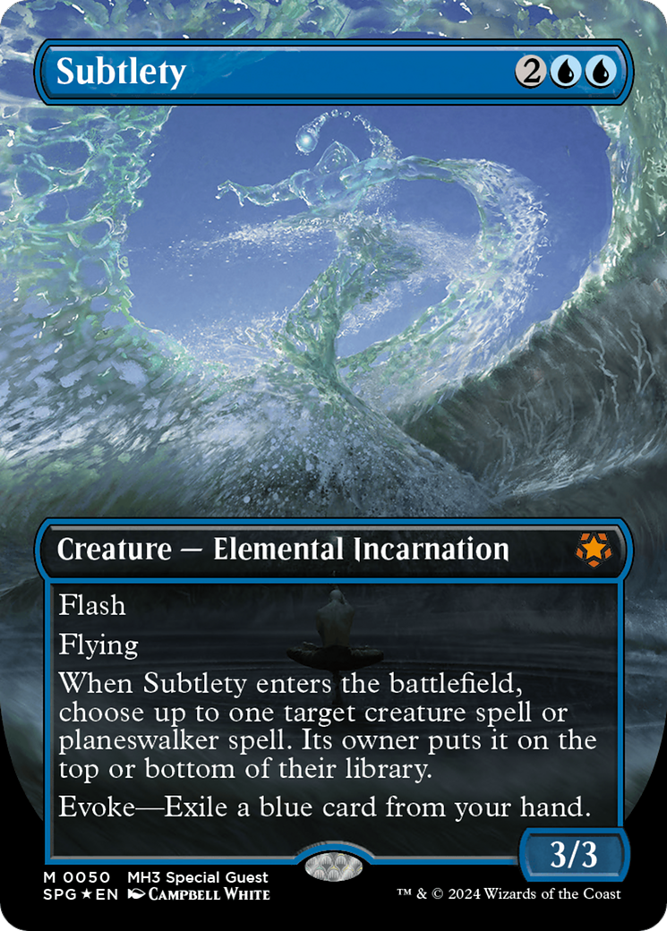 Subtlety (0050) (Borderless) - Textured Foil