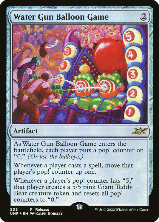 Water Gun Balloon Game (538) (Release) - Foil