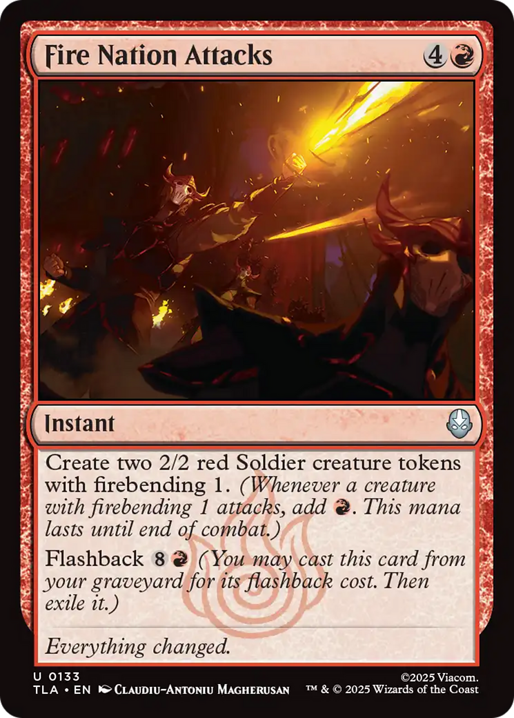 Fire Nation Attacks - Foil tla
