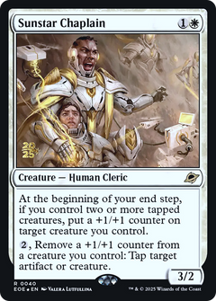 Sunstar Chaplain (0040) (Prerelease) - Foil