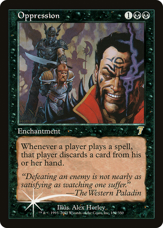 Oppression - Foil