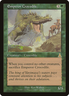Emperor Crocodile - Foil