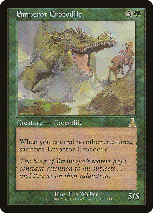 Emperor Crocodile - Foil