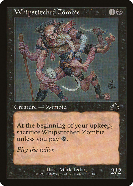 Whipstitched Zombie - Foil