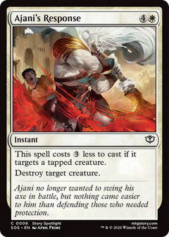Ajani's Response (SOS) - Foil