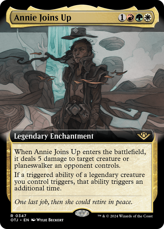 Annie Joins Up (0347) (Extended Art) - Foil