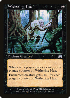 Withering Hex - Foil