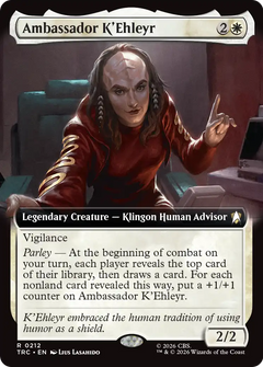 Ambassador K'Ehleyr (0212) (Extended Art) (TRC)