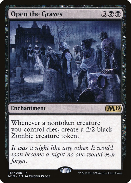 Open the Graves - Foil