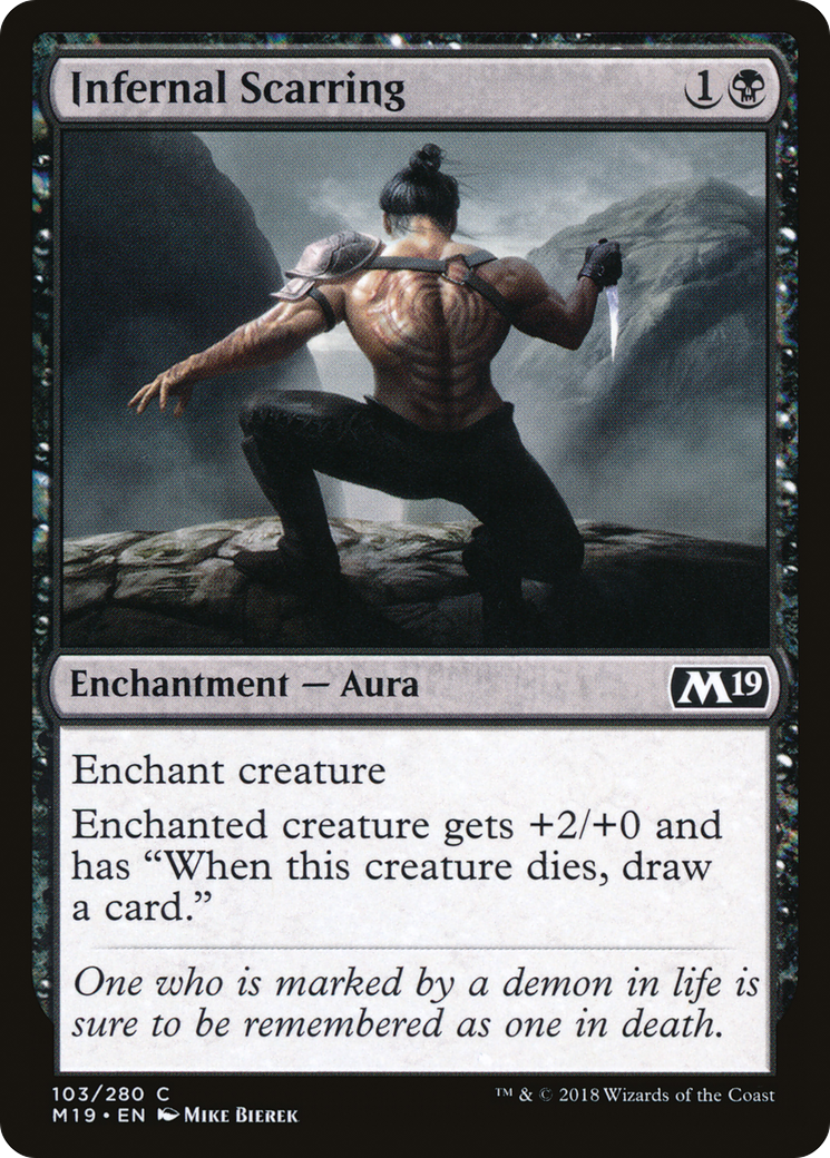 Infernal Scarring - Foil