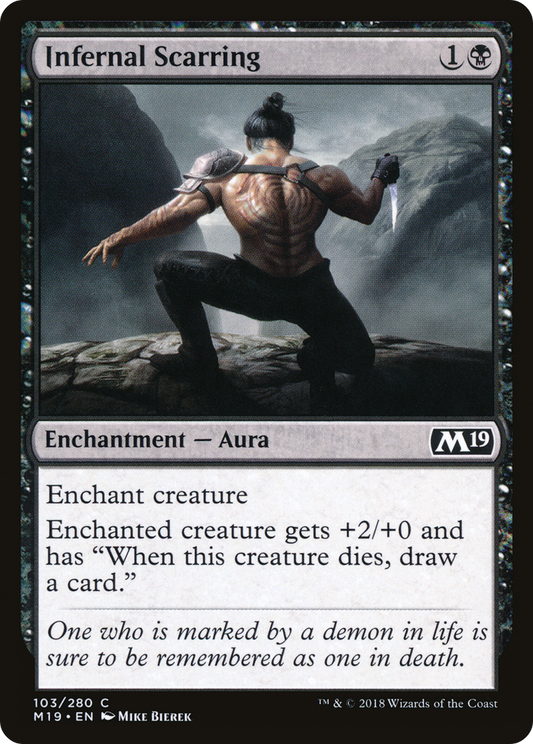 Infernal Scarring - Foil