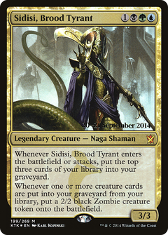 Sidisi, Brood Tyrant Foil (199) (Prerelease) - Foil