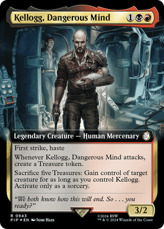 Kellogg, Dangerous Mind (0943) (Extended Art) - Surge Foil
