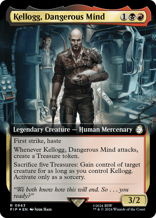 Kellogg, Dangerous Mind (0943) (Extended Art) - Surge Foil