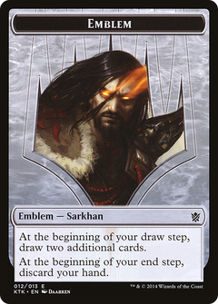 Sarkhan, the Dragonspeaker Emblem (012)