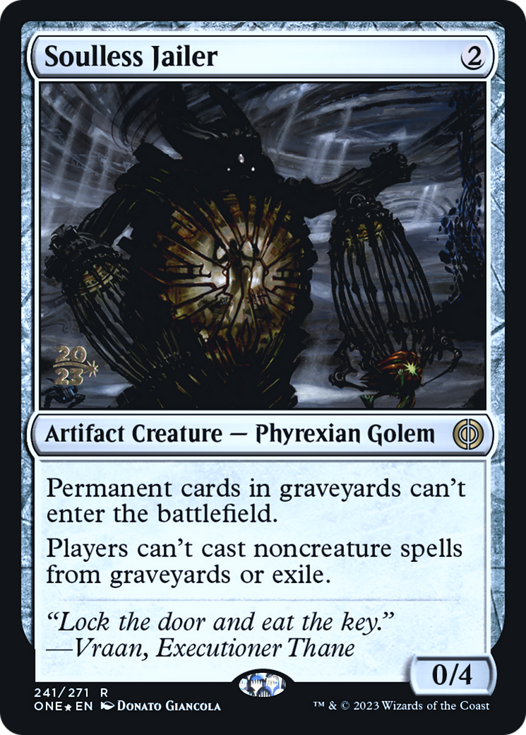 Soulless Jailer (241) (Prerelease) - Foil