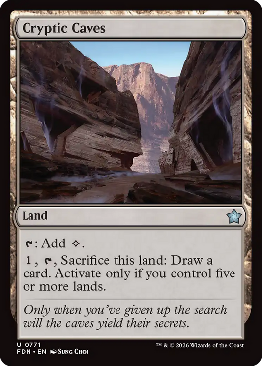 Cryptic Caves (0771) (FDN)